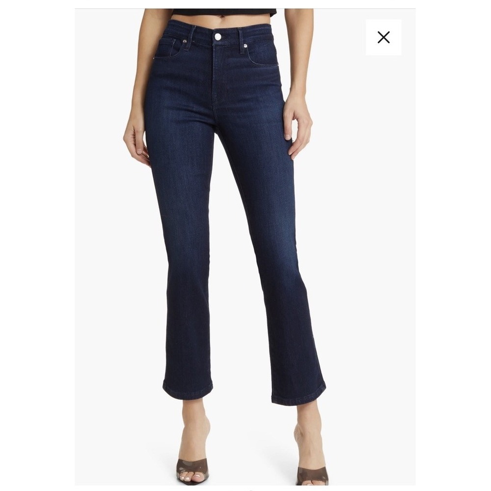 Good American Good Petite Straight Jeans Blue224 12/31 GPST873T